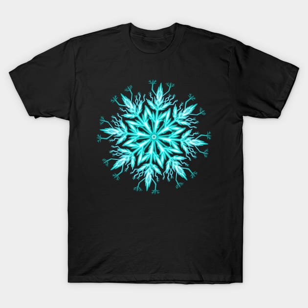 Snowflake T-Shirt by AliciaZwart